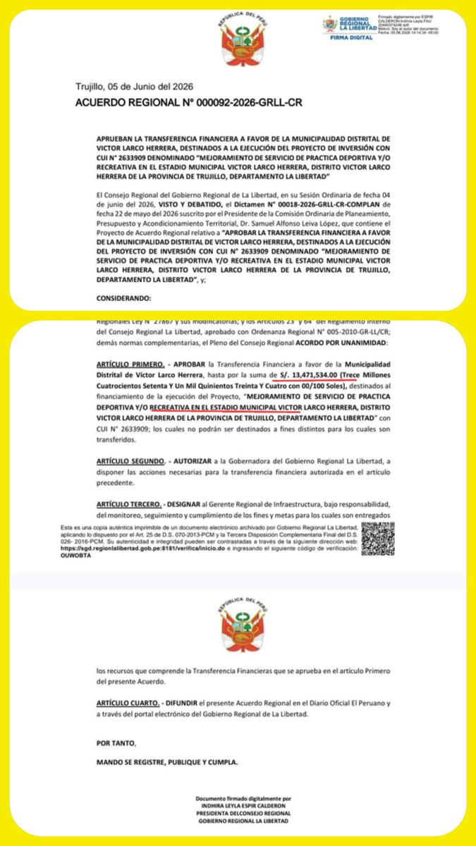 MonicaSanchezM1's tweet photo. #Transferencias 
✅️Alcalde Mollebamba reclama a GRLL recursos p obra d AGUA
✅️GerenteG y ViceG dicen q les da suspicacia q pida recursos
✅️No les dio suspicacia los 13' mill a Víctor Larco p Estadio ó los 5' mill a Salaverry p parque
Agua, necesidad básica
Sinverguenzas!😠 https://t.co/7sircZbzwv
