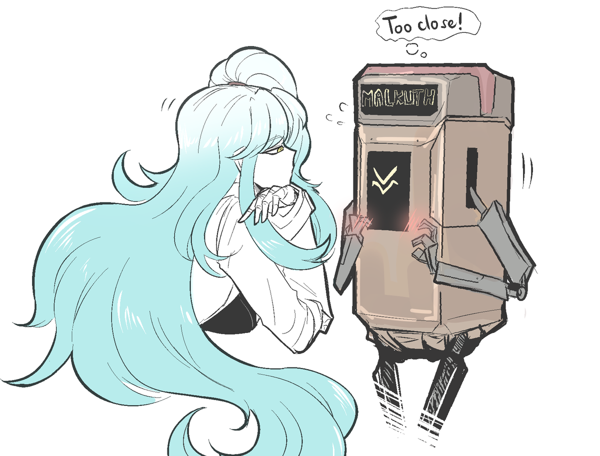 elluci_el's tweet photo. yuri but there's a machine with a body of a human and a human with a body of a machine https://t.co/1Kak6UisRL