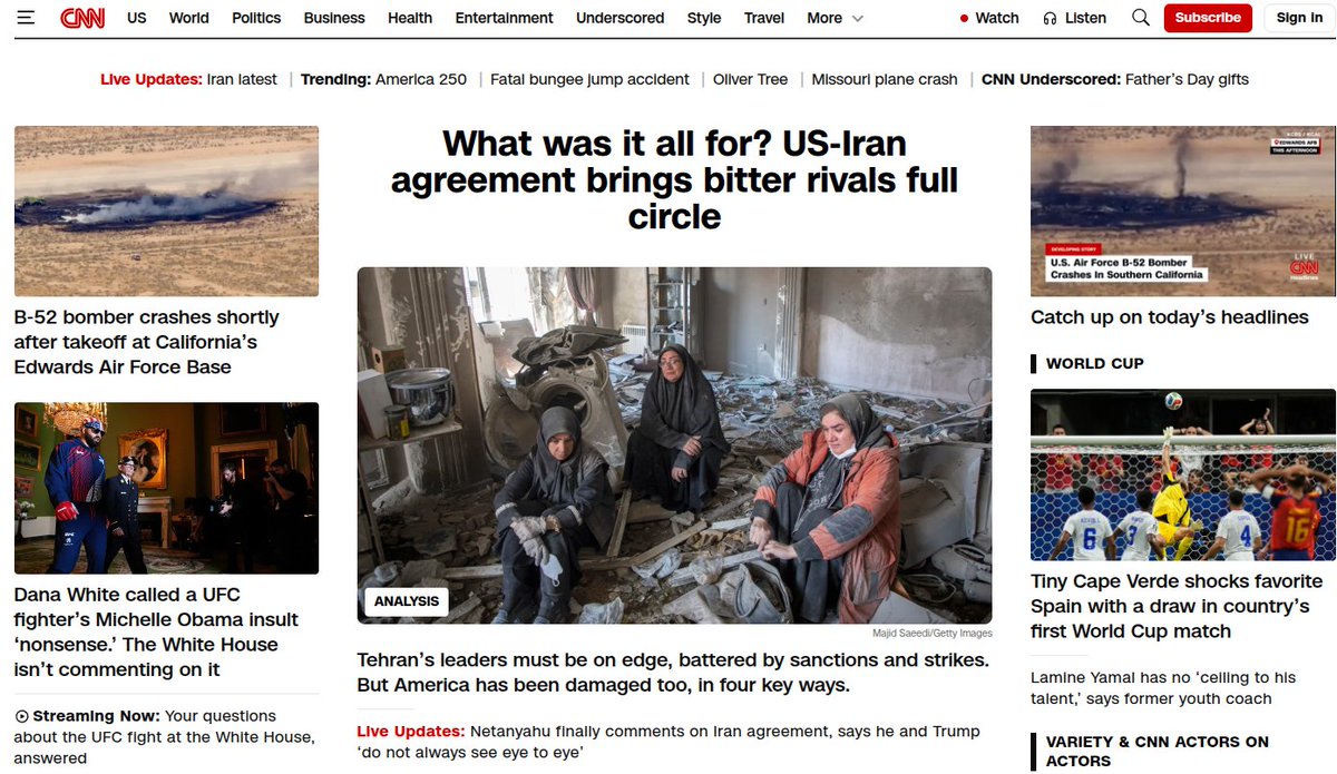bejaranus's tweet photo. @CNN is totally anti-american.
Read it yourself. https://t.co/ZiNnamxO54