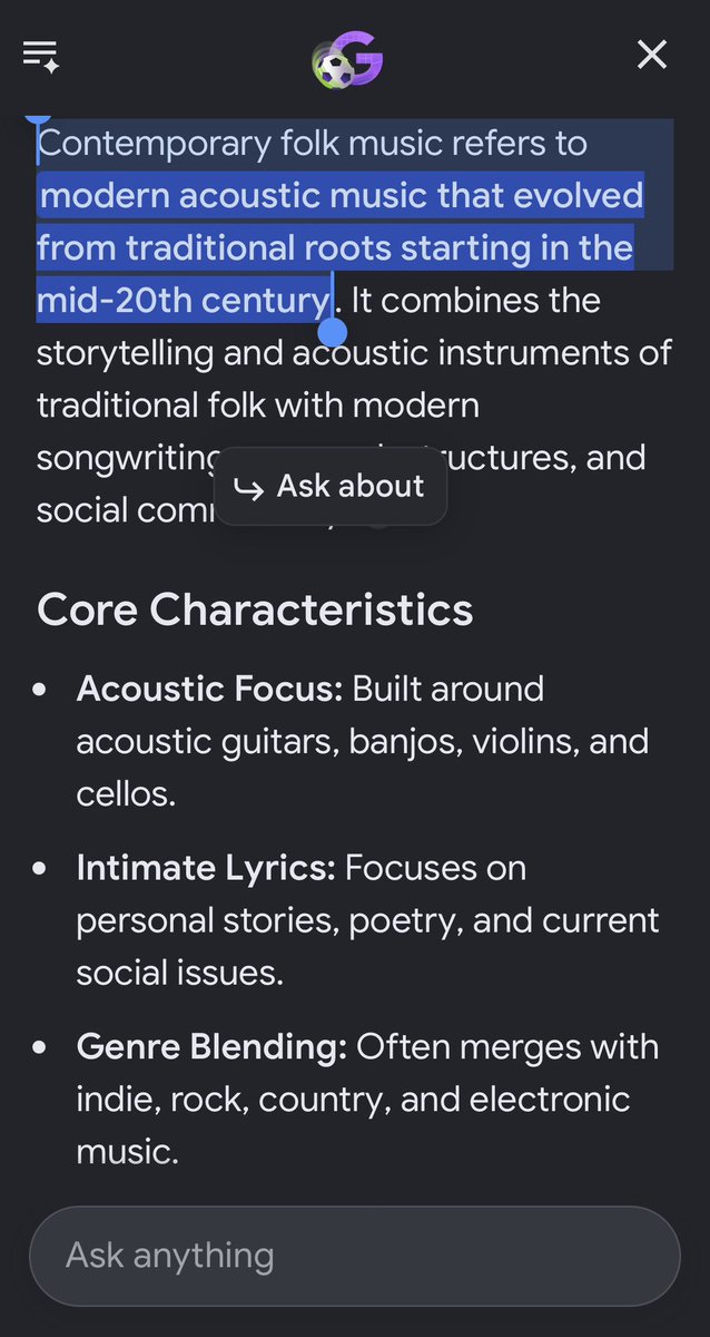 jim_macfarlane's tweet photo. @davidgmwilson @bellacaledonia @MaxJLHardy I was hoping you might have picked up on the hint I dropped for you distinguishing between Contemporary and Traditional folk music, but I don't really care if you have your own classification system, this is what everyone else uses. https://t.co/D4rFdNx3t0