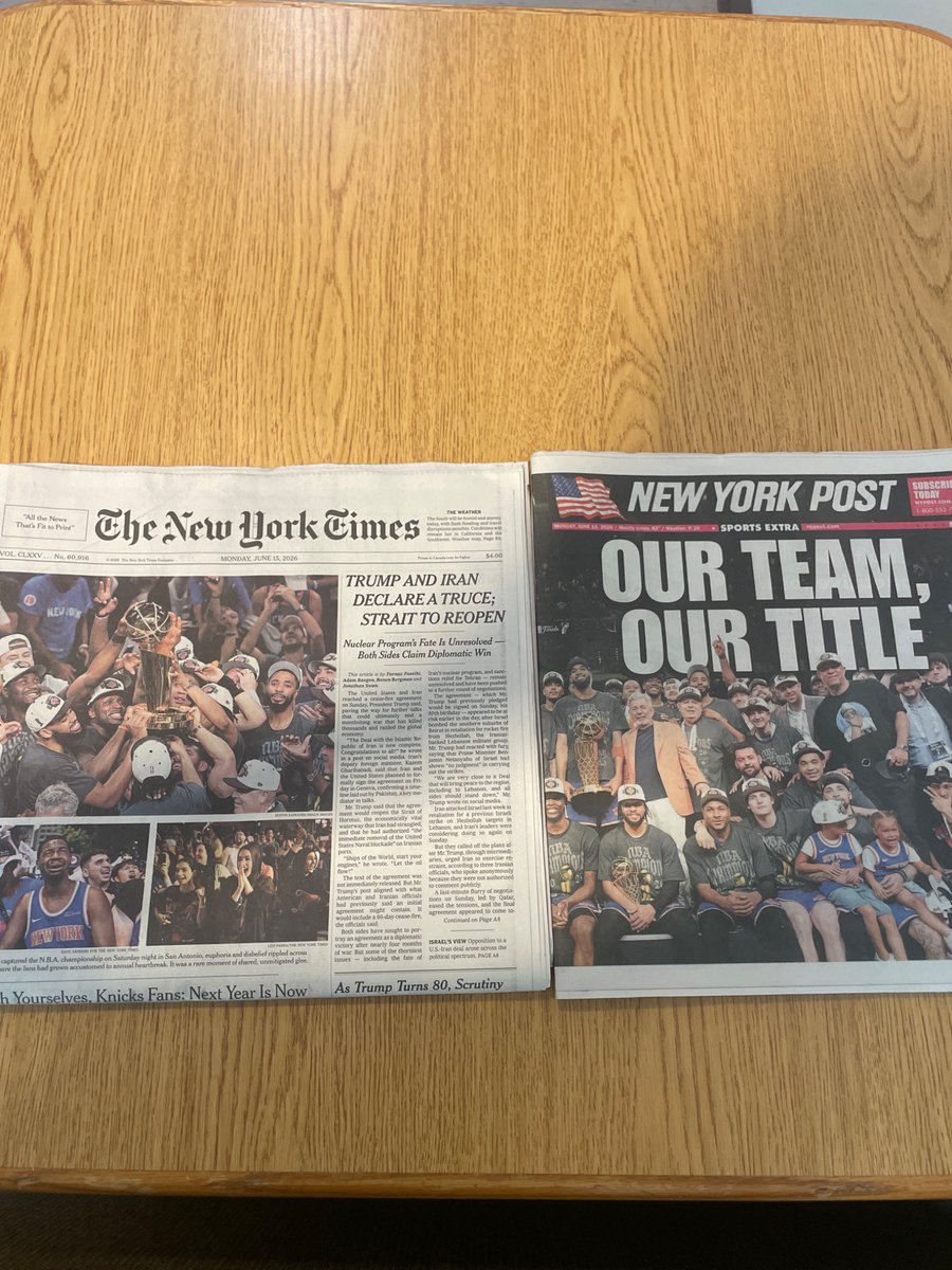 GothamSZN99's tweet photo. YESSSSSSSSSSSSSSSSS!!!!!!!!!ππ₯π§‘π #LetsGoKnicks #WeTheChamps https://t.co/QEX46TXWCe