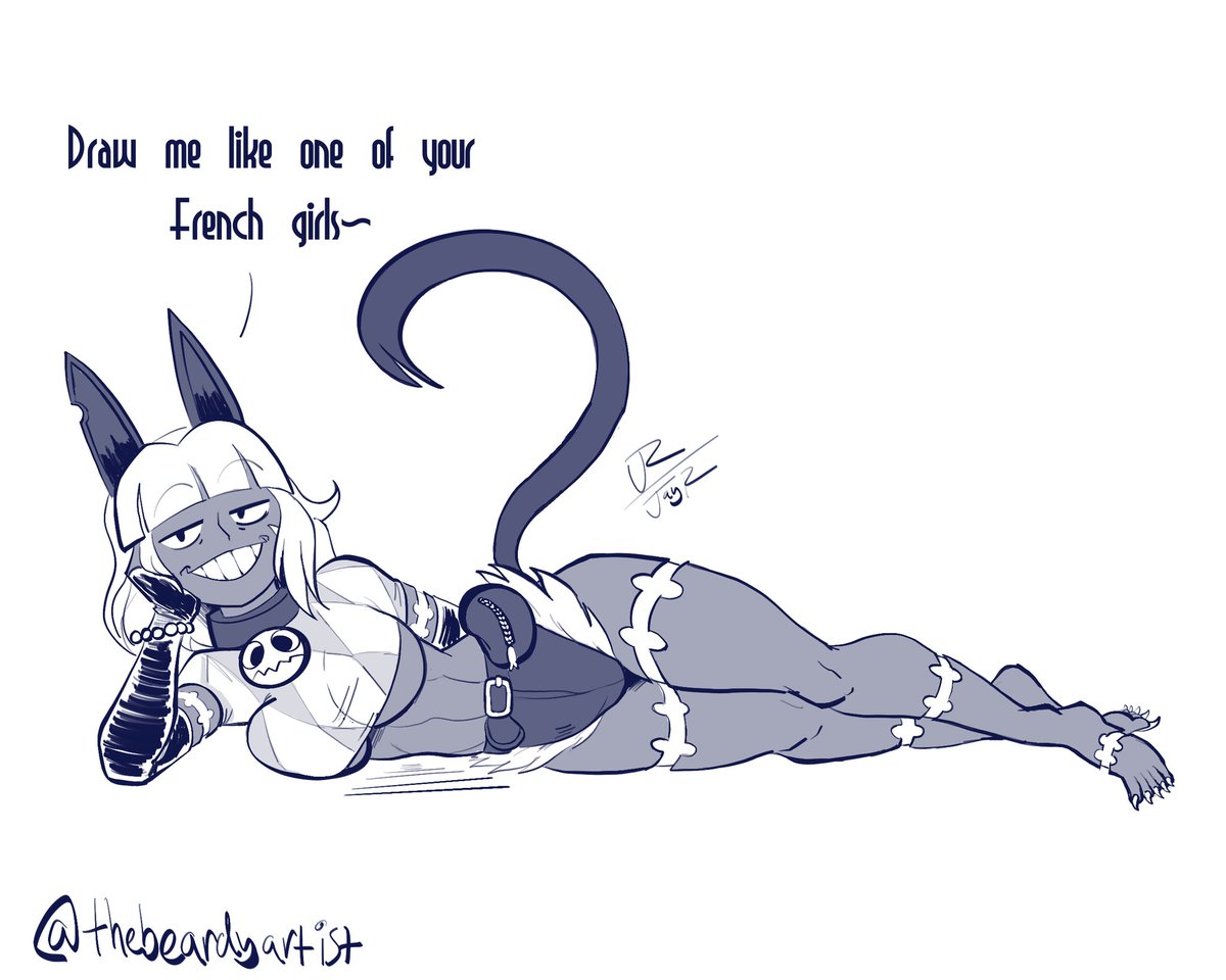 BeardyArtist's tweet photo. C0mm for @udonthav2 ! #SkullMamaAU #Skullgirls https://t.co/A892vkdIxv