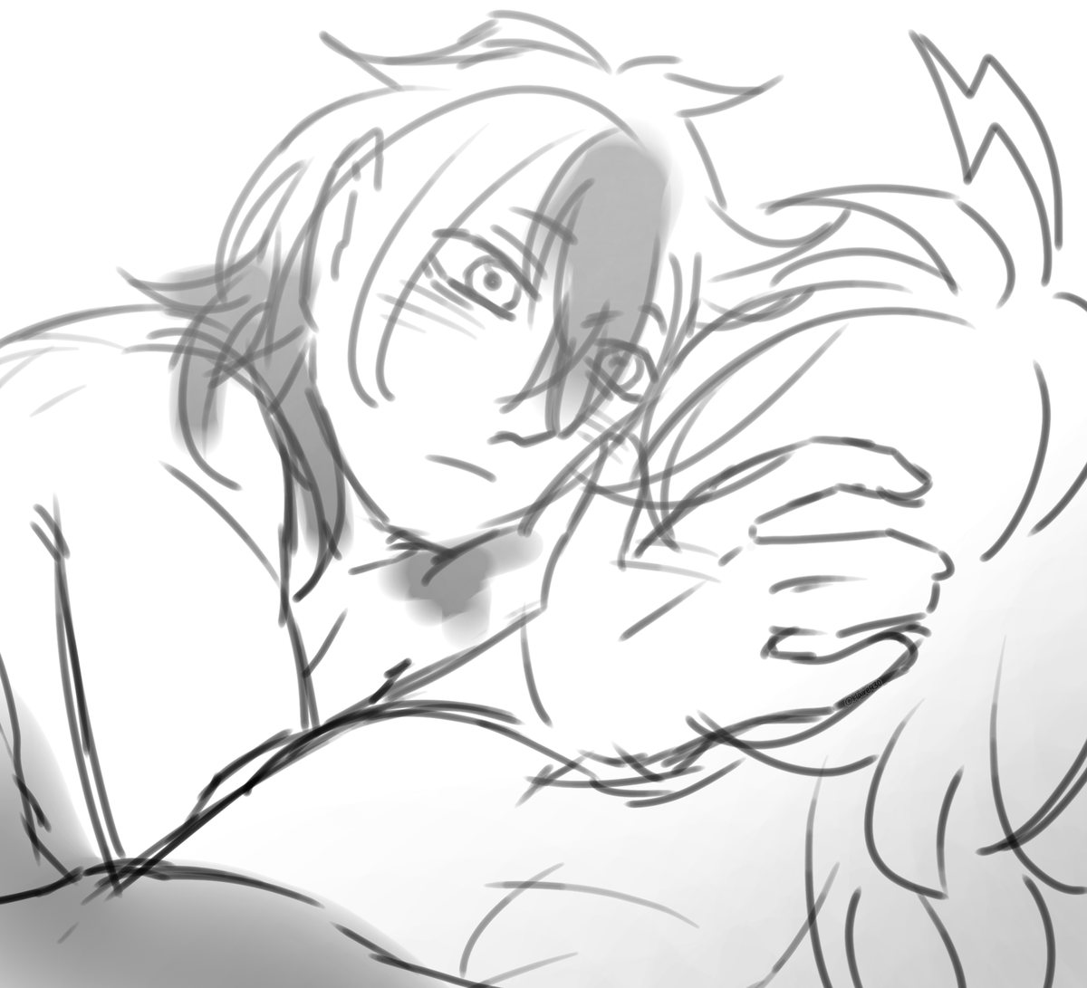 Klaire430_'s tweet photo. "Sleepy magluck waking up" -anon
I doodled this quickly
#magluck
>gimme more art requests on https://t.co/lOZO7blutX https://t.co/TLkKJ2PjLC