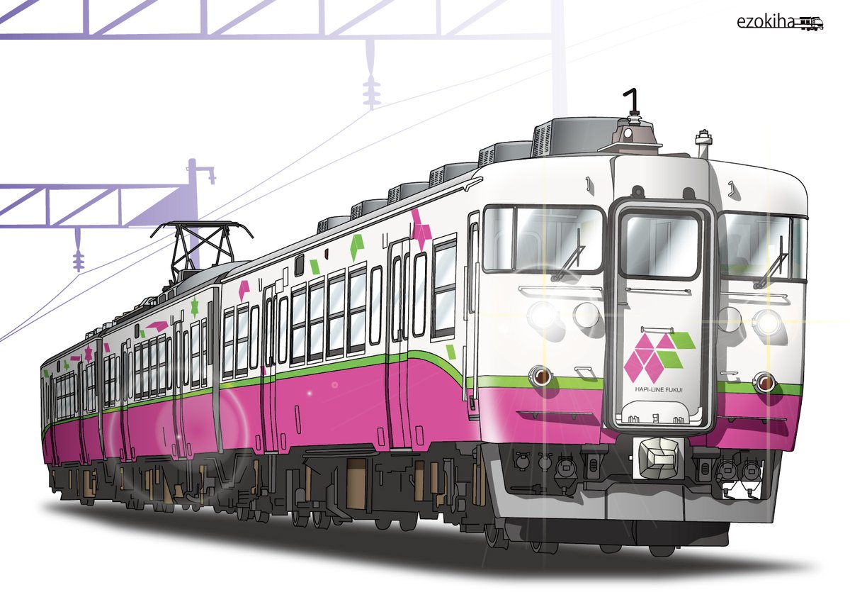 「#ありえたかもしれない鉄道風景を描いてみた タグ便乗させていただきました!」|エゾキハ@イラスト展4/16~4/23のイラスト