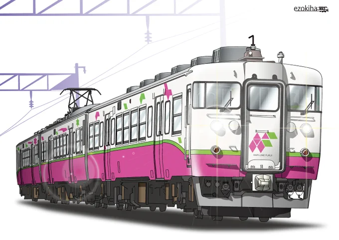 #ありえたかもしれない鉄道風景を描いてみた タグ便乗させていただきました!