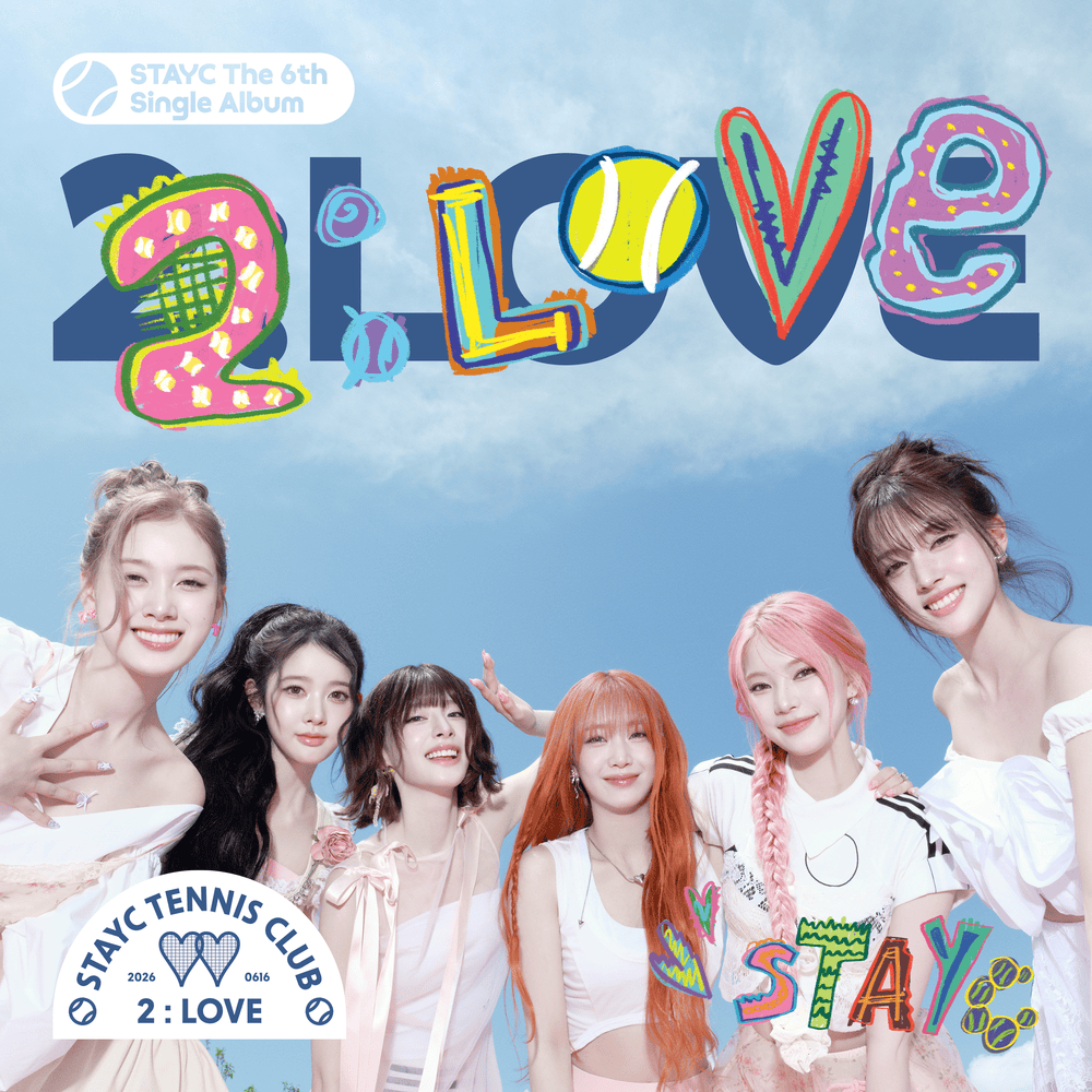 kchartsmaster's tweet photo. STAYC will release the title track '2 LOVE' and the single album '2:LOVE' today at 6 PM KST. https://t.co/t2EBGeJzJ7