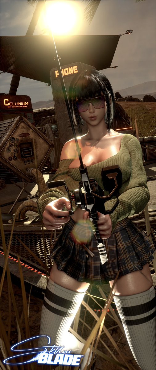 OrcaTechieNano's tweet photo. ☀️🎣

#StellarBlade #StellarBladeBloodRain #EVIE #StellarBladePhotomode #VirtualPhotography #EVE #NIKKE #ステラーブレイド #스텔라블레이드 https://t.co/cCsrPWUT9t