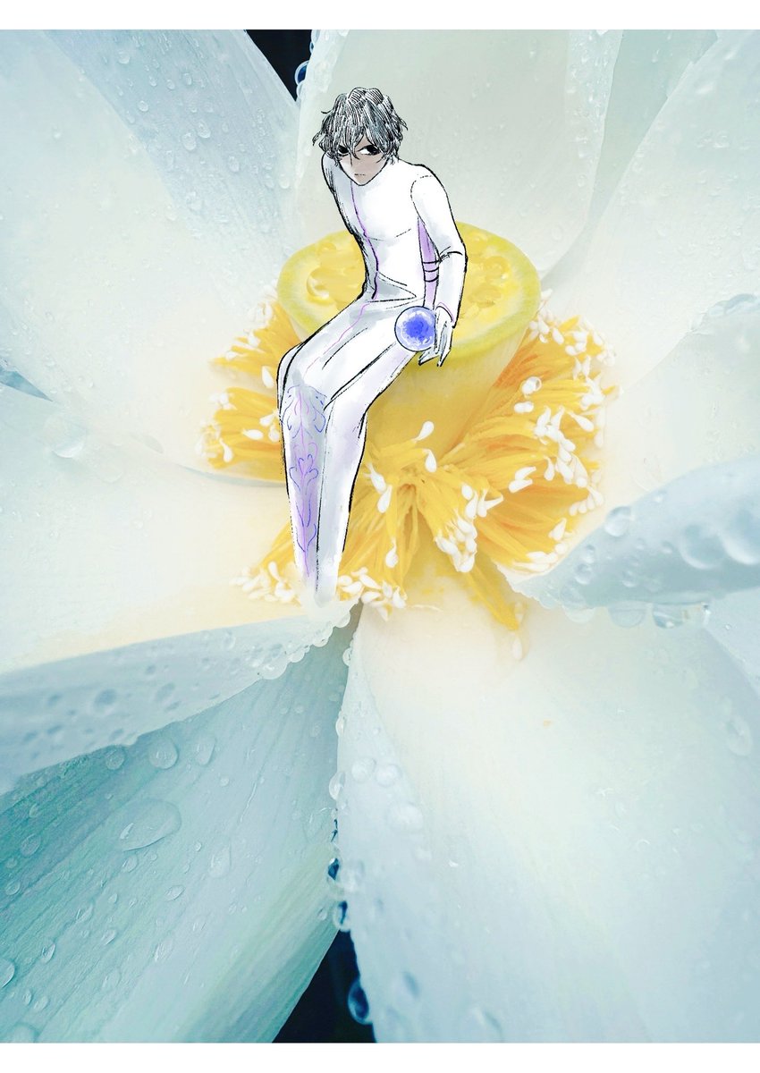 アルジュナ(Fate) 「【ひと雫の幻】」|🦈のイラスト