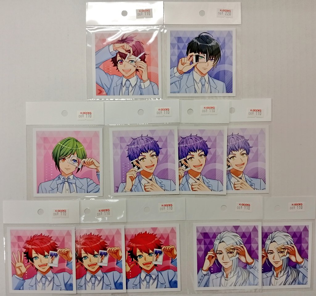 入荷情報】 A3！ 9周年記念SHOP 🌸メタルクリアカード 開花の祝詞