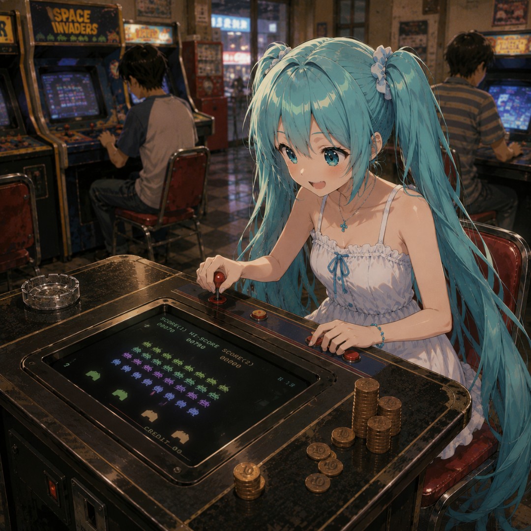 cygl53b's tweet photo. #初音ミク

スペースインベーダー https://t.co/LLm1T0tkMT