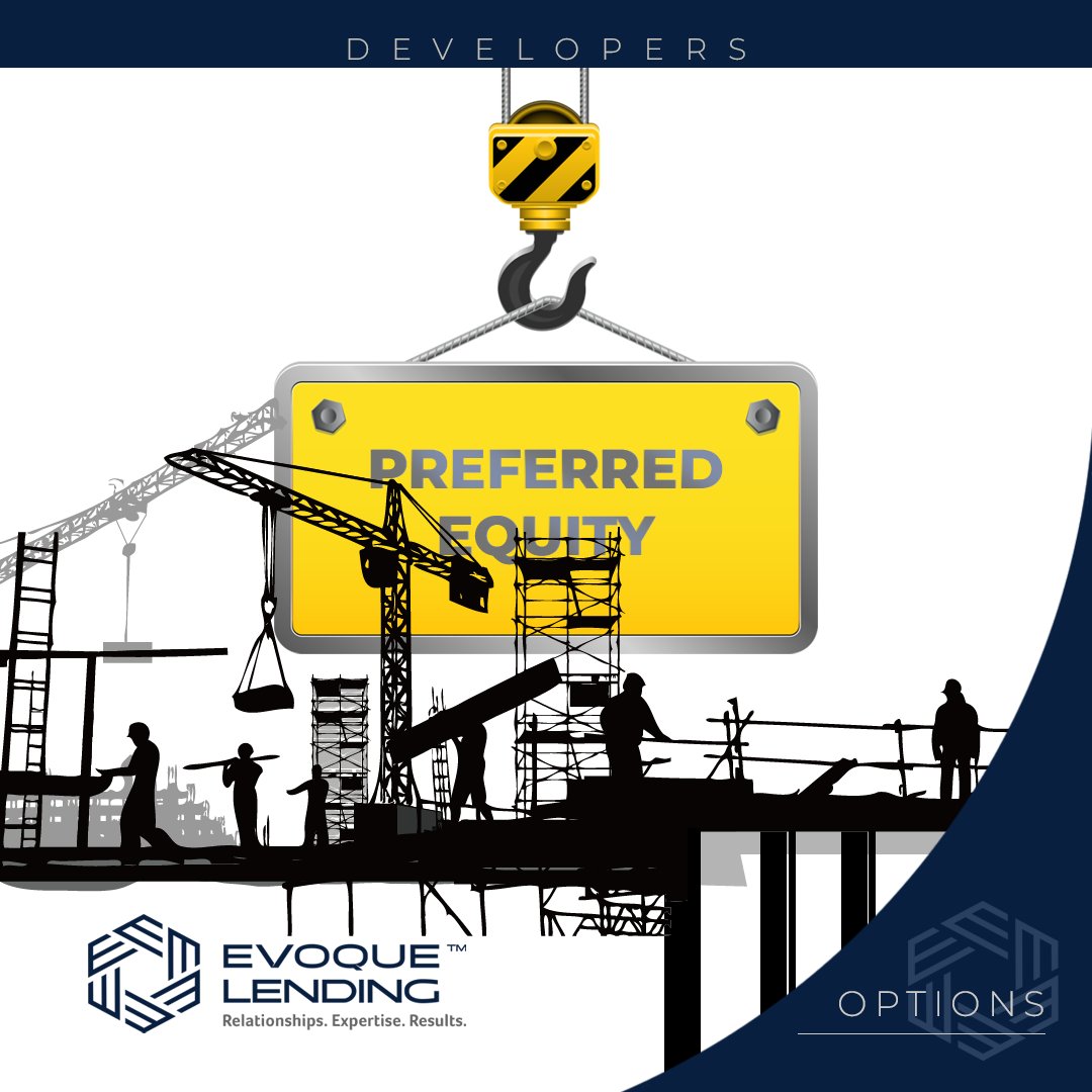 EvoqueLending's tweet photo. Why are developers exploring preferred equity? https://t.co/DitlpbefxH
#commercialrealestate #multifamily #commercialproperty #investmentproperty #CRE #realestatedevelopment #mixeduse #multiunit #CommercialLending #CommercialLoans #CRELending #CREFinance #LoanOfficer https://t.co/f1ty5jUAFz