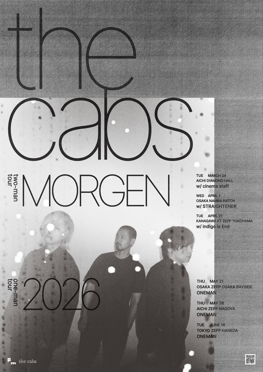 thecabs_japan's tweet photo. ／
TODAY
＼

2026/06/16 (火)
the cabs one-man tour 2026
「軌道、あなただけの」
東京・Zepp Haneda(TOKYO)
OPEN 18:00 / START 19:00

🎫SOLDOUT
先行物販：13:30〜

#thecabs https://t.co/5gktGOmuqg