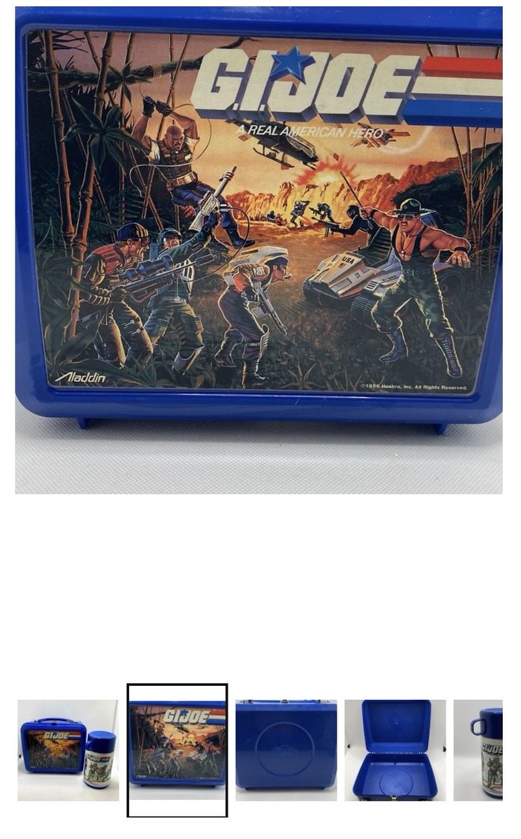 _SgtSlaughter's tweet photo. Di You Have This Lunch Box NESFans1 https://t.co/RFYtNHESfI