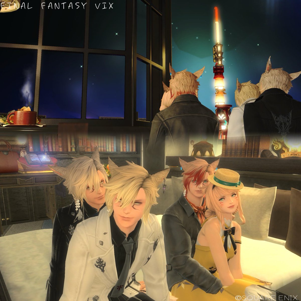 Filo_Nff14's tweet photo. 昨日はアリさんラッピーさんと遊んでもらいました✨
地図は久々最終までいけて嬉しかったな( *´꒳`* )にしても金アルパカとかギルになるもの出た瞬間の先に！って反応が早くて笑った🤣
今度またゆっくり遊び行こうね〜🐈🐾

#HousingNoah  #ミコッテ https://t.co/cHlWEaxHsC