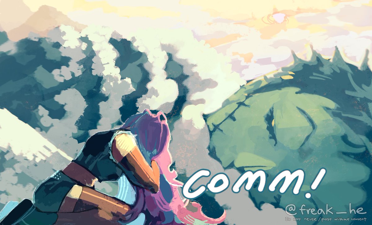 freak_he's tweet photo. comm for @miss_mhc 💚 https://t.co/SjHdOn7ZTf