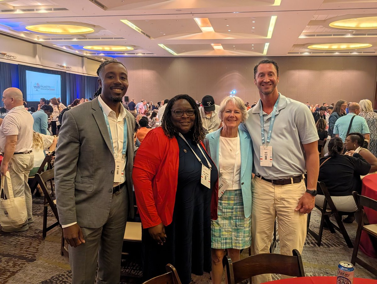 LeadingWithDrA's tweet photo. Sometimes the best conference role is simply being an attendee. 💙

No presentation. No exhibit booth. Just the opportunity to learn, connect, and engage fully.

Excited to reconnect with colleagues and friends at the newly reimagined #PalmettoEducationSummit #PES26 https://t.co/TFqfR2bDgp
