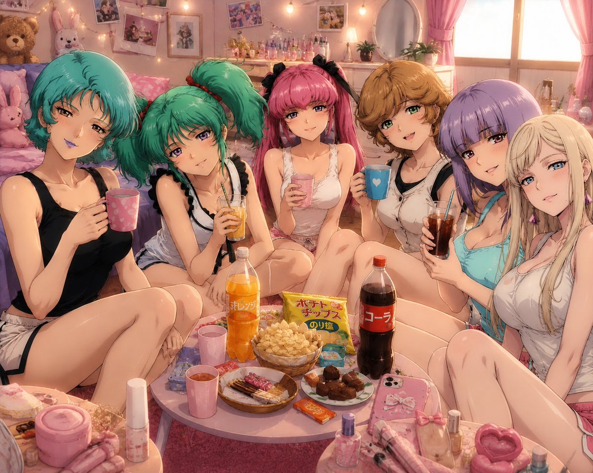 mikokoto3510's tweet photo. #ガンダム 
女子会！
ガンダム女子は可愛いのが多い！ https://t.co/FTUMUbRgfF