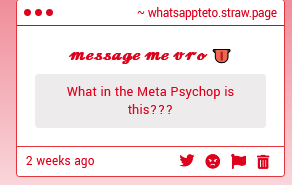 WhatsApp Teto tweet media
