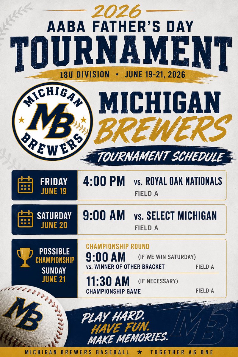 17UMiBrewers's tweet photo. Check us out this weekend! https://t.co/vEkWqwBt48