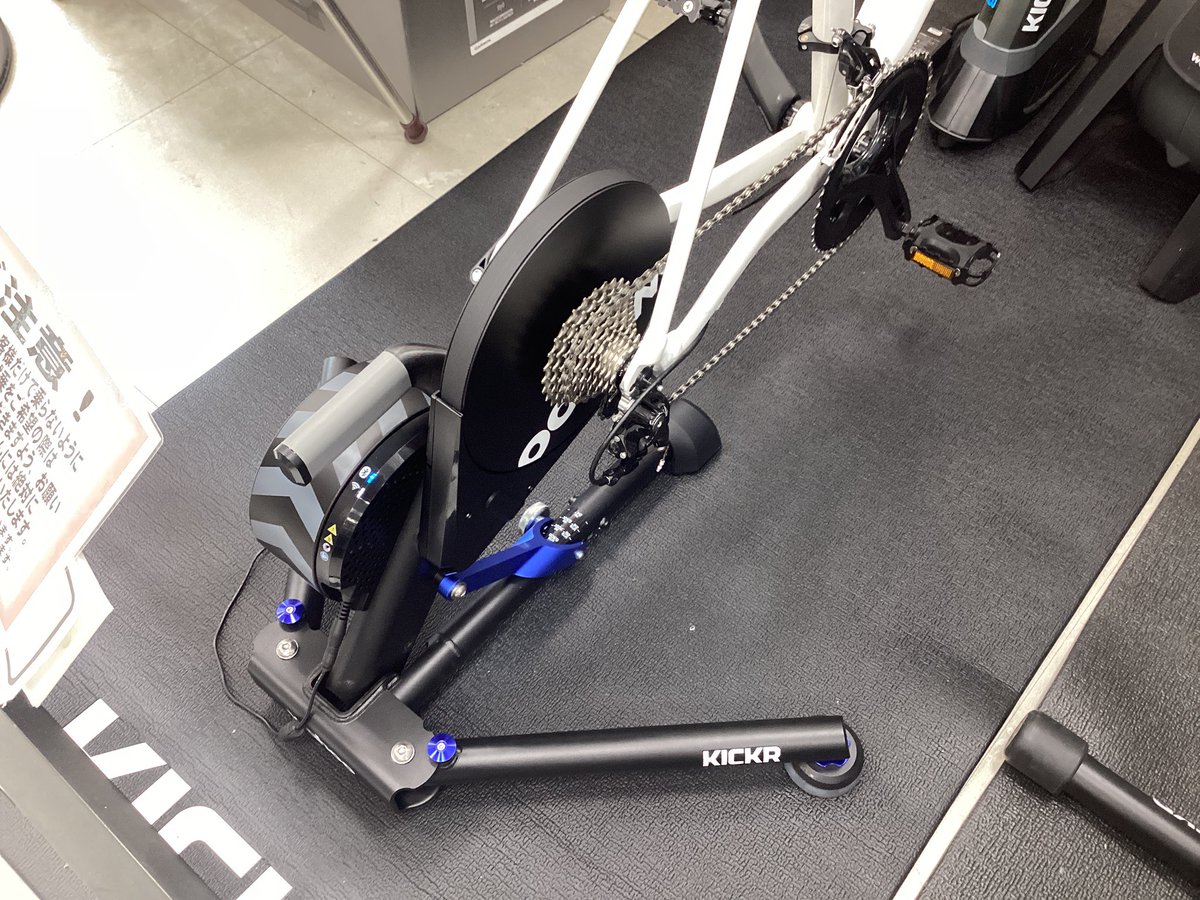本日から最新のスマートトレーナー、Wahoo/ KICKR Smart Trainer 22の 