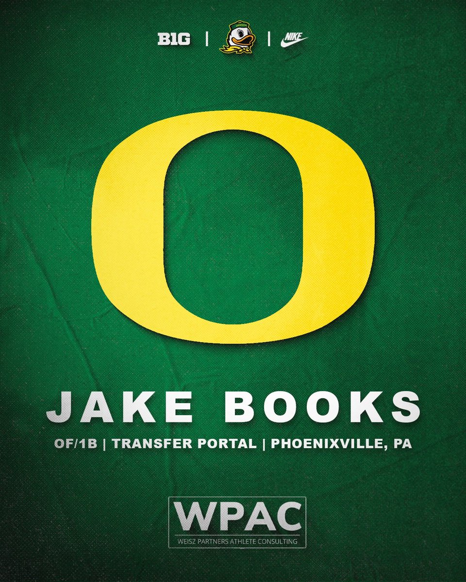 weiszpac's tweet photo. Congratulations to Jake Books on his commitment to Oregon! Books is coming off a National Championship and brings proven production at both the Division I and II levels. Excited for him and his family as he heads to Eugene.

#WPAC @jake_books @OregonBaseball https://t.co/DyD4ks8TXX