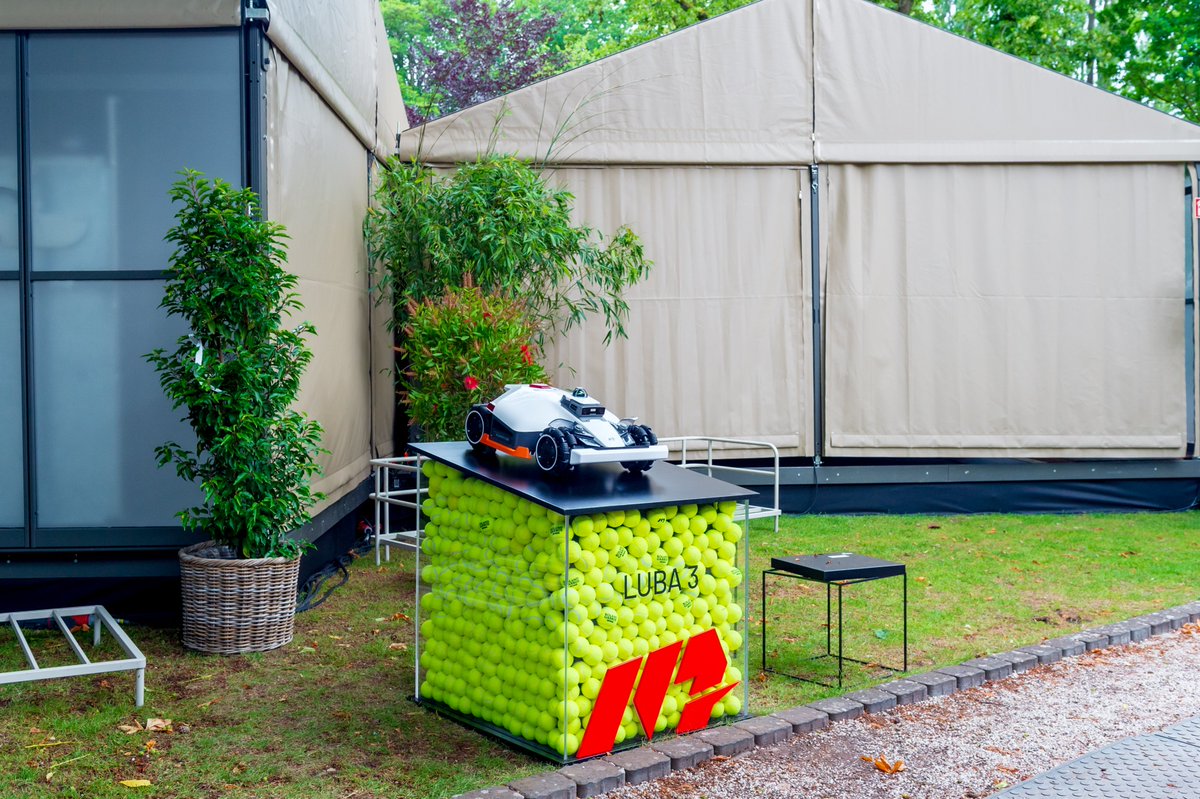 mammotiontech's tweet photo. Rain or shine, nothing can stop the passion for tennis in Berlin.💚

As the Official Premium Partner of the VANDA Pharmaceuticals Berlin Tennis Open, we're excited to welcome visitors throughout the tournament.

📍 Visit us at 𝗕𝗼𝗼𝘁𝗵 #𝟭𝟴
🎁 Exclusive activities & your chance to 𝗪𝗜𝗡 𝗮 𝗟𝗨𝗕𝗔 𝗺𝗶𝗻𝗶 𝗟𝗶𝗗𝗔𝗥!

Whether you're here to enjoy world-class tennis or discover how technology helps you ace your ground beyond the court, make sure to stop by and say hello.

See you at the courts! 🎾🤖🌱
#BerlinTennisOpen #BTO #Mammotion #RoboticLawnMower #AceYourGround #AceYourPerfection #WTA500