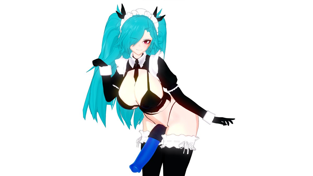NafuAlt's tweet photo. Guess who's no longer 2D~? Akeno now has a 3D model! Well more specifically, a koikatsu model, but I still love how this came out! The artist who made this is named Path and they're on the blue butterfly website. I can't link it here, but thank you to them for making this! https://t.co/iXVgohSZe6