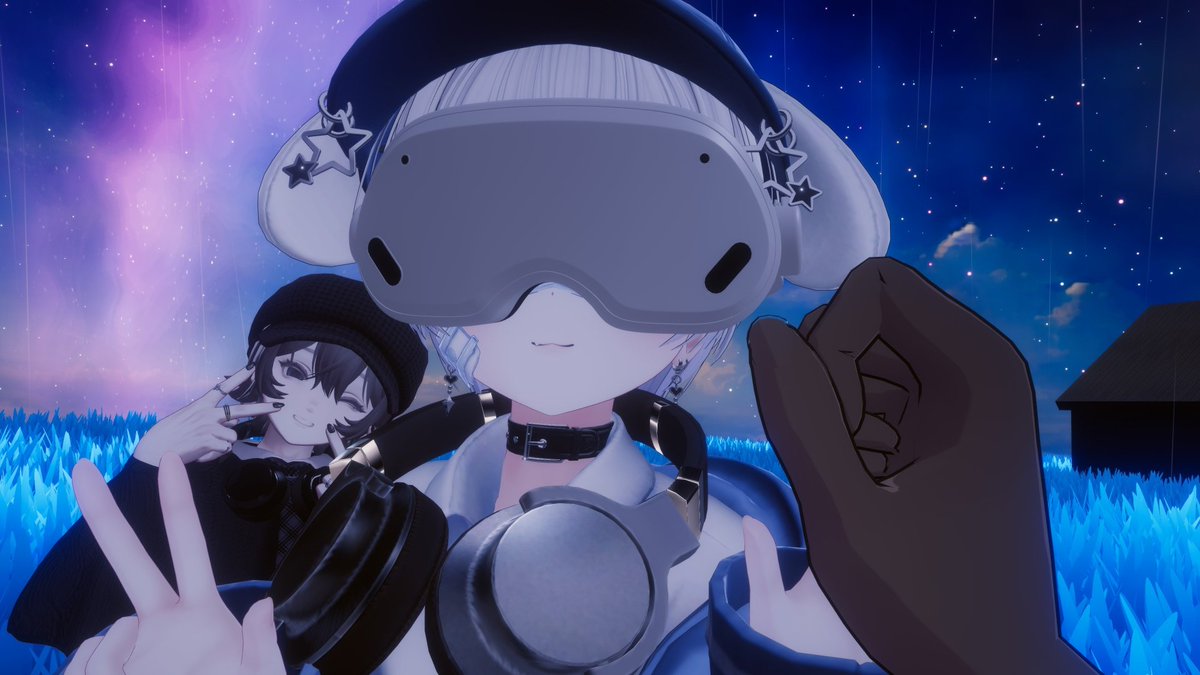 junitiroVR's tweet photo. Lapwing君とマリシア君とミルフィ君が集まる日 https://t.co/98oTbRJtci