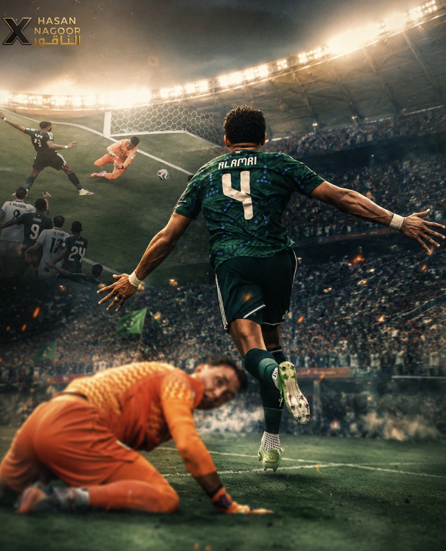 hasanalnaqour's tweet photo. I C O N I C 🦅💚🇸🇦 https://t.co/S93KORpoCg