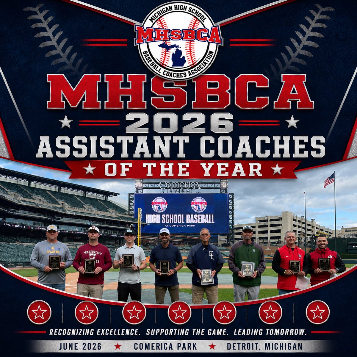 MHSBCA1's tweet photo. Congratulation to the 2026 MHSBCA Assistant Coaches of the Year! https://t.co/A4LbWTA6Ou
