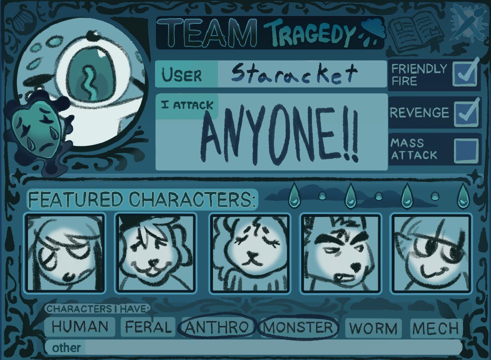 staracket's tweet photo. oomfsss let me follow u on artfight :-3 https://t.co/PzfoFOZjBM