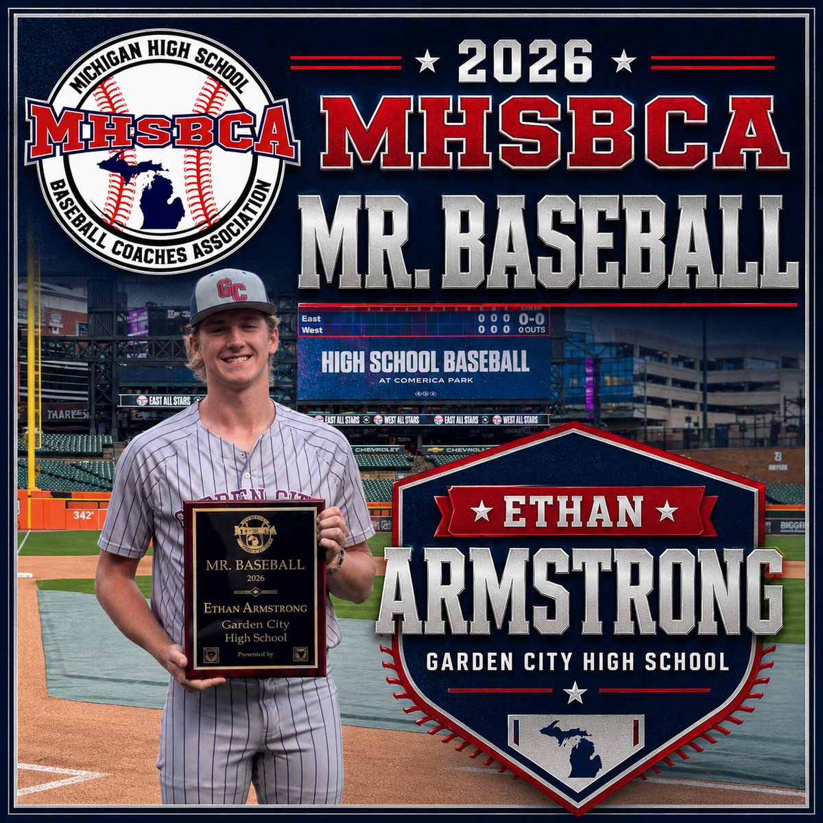 MHSBCA1's tweet photo. Congratulations to Ethan Armstrong!

2026 MHSBCA Mr Baseball

@ArmstrongEA10
@Baseball_GCHS https://t.co/C0uWGuJFHL