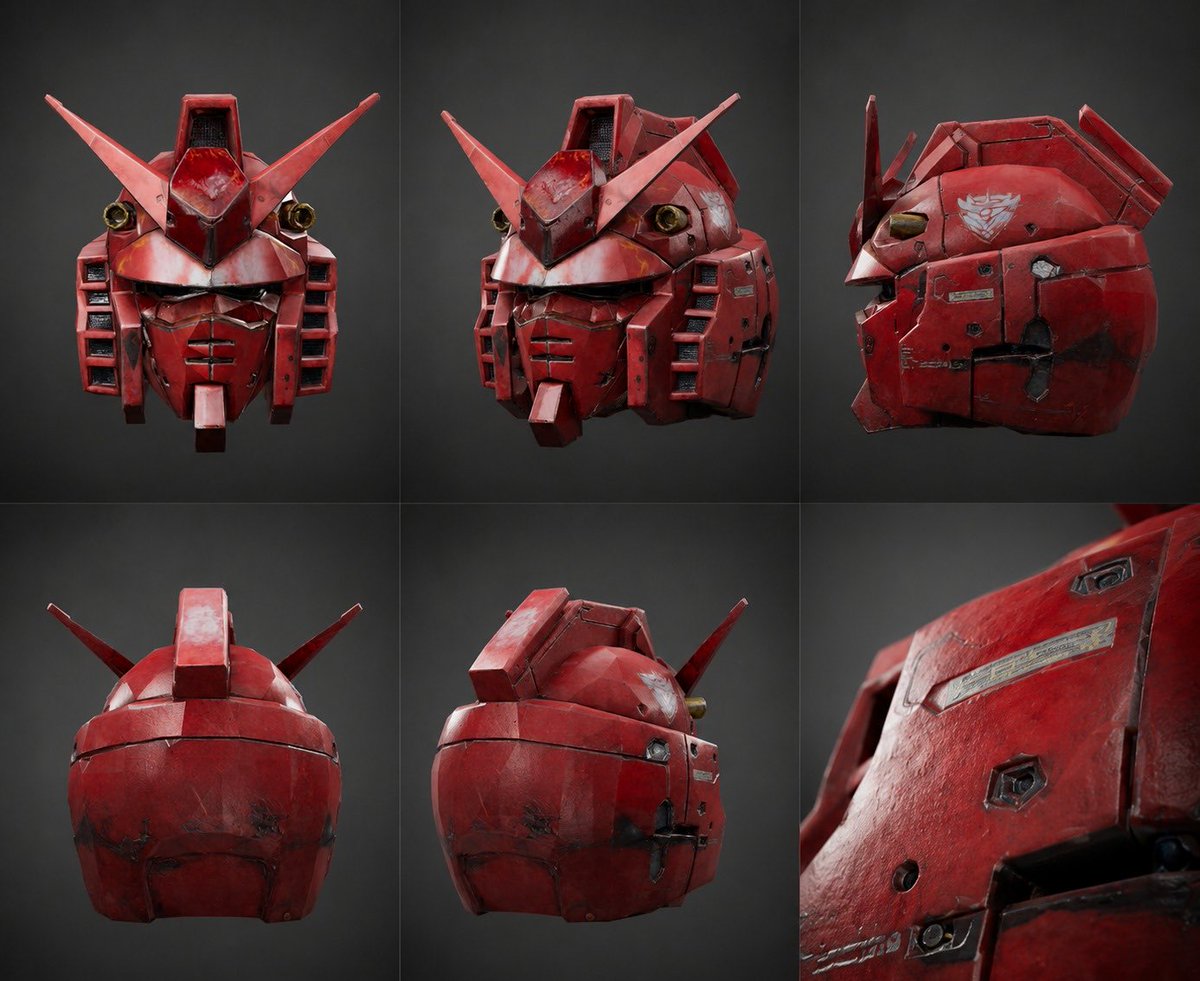 korac2002's tweet photo. AI creates messy topology? Look at this UE5 wireframe.
This mecha helmet shows how Yvo3D AI builds low poly clean polygon distribution and optimized edge flow for peak performance.
Game-ready geometry from 1 image.
#GameDev #TechArt #LowPoly #Yvo3D https://t.co/JMwqE62eue