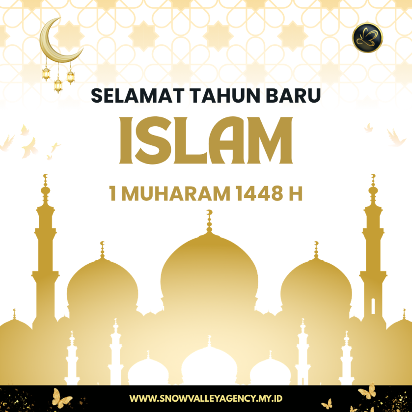 SnowValley_'s tweet photo. Selamat Tahun Baru Islam 1 Muharam 1448 Hijriah

Semoga tahun ini kita diberi kemudahan dan dituntun menjadi lebih baik https://t.co/OLMylVpqsM