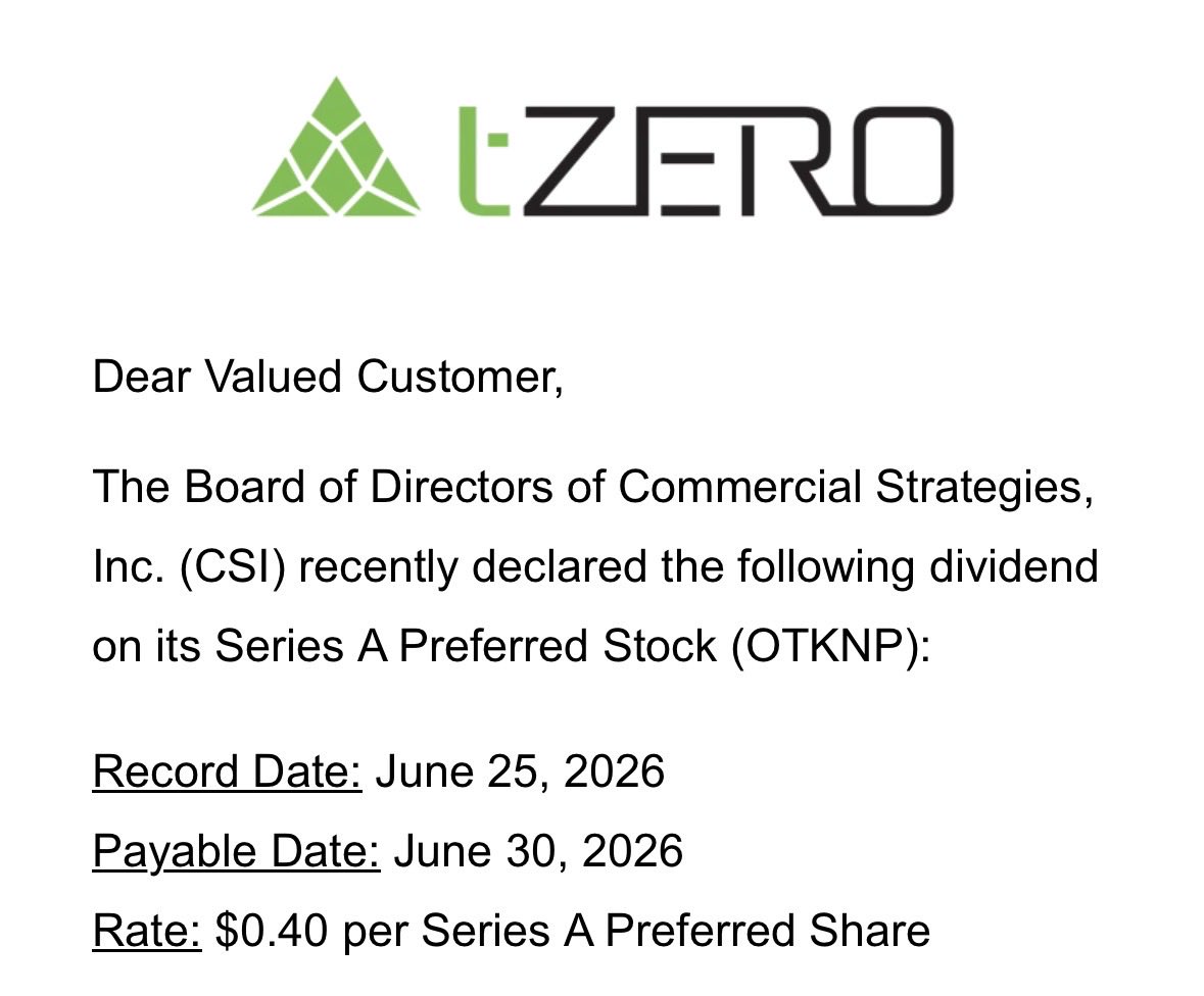 AtlasChaps's tweet photo. And OTKNP dividend https://t.co/tcIwo3GP6p