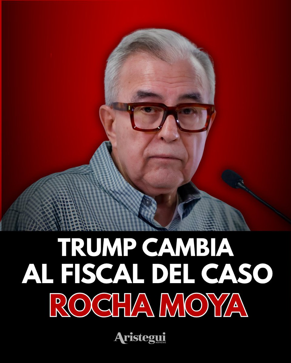 AristeguiOnline's tweet photo. Donald Trump anunció que propondrá a James McDonald para encabezar la Fiscalía del Distrito Sur de Nueva York, una de las más poderosas de Estados Unidos.

Esa misma fiscalía mantiene la acusación contra Rubén Rocha Moya y otros funcionarios sinaloenses por presuntos vínculos con "Los Chapitos" del Cártel de Sinaloa.

¿Por qué este nombramiento podría ser relevante para uno de los casos más delicados que involucran a políticos mexicanos?