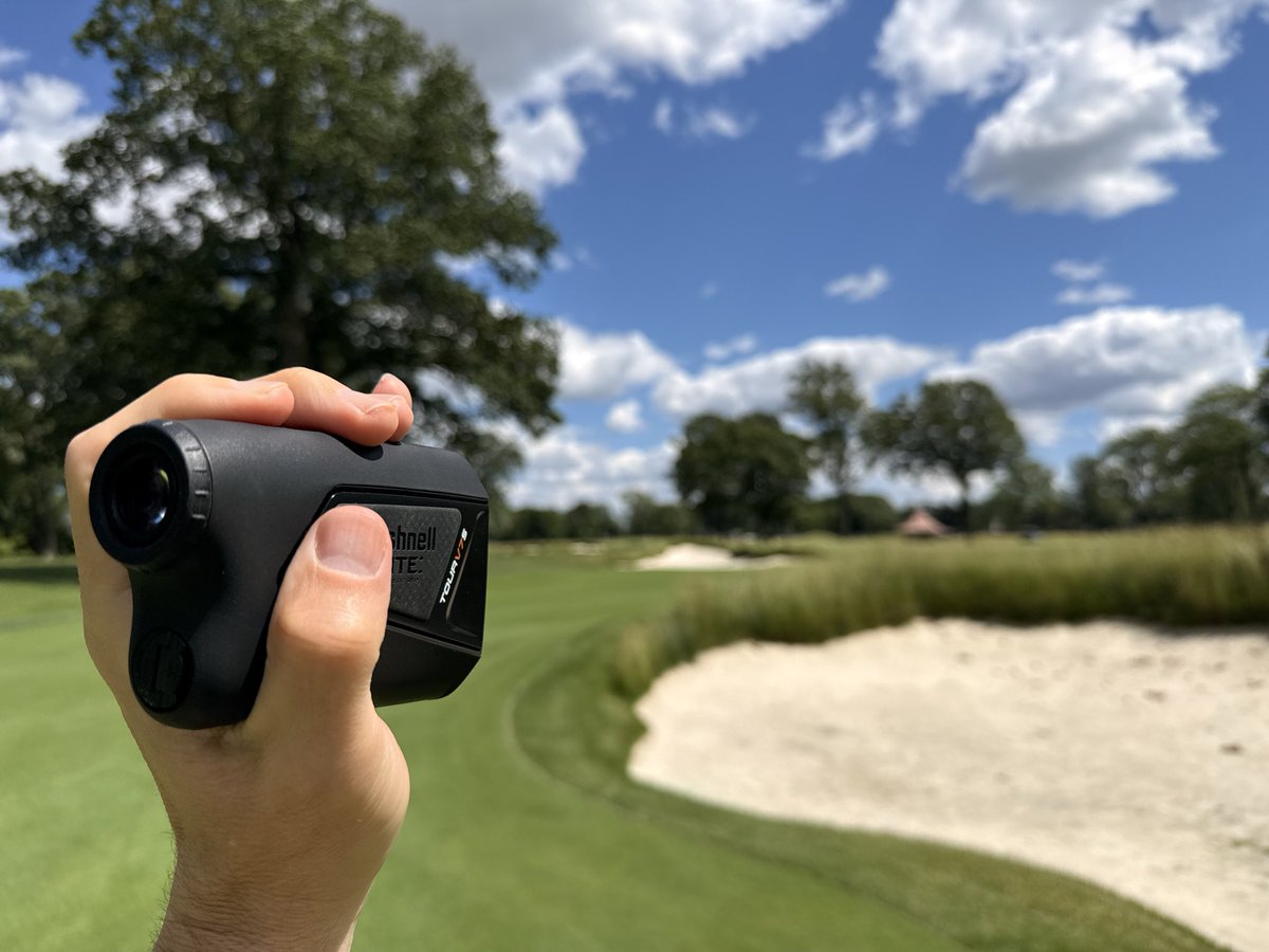 JaacobBowden's tweet photo. Been walking the newly renovated North Course at @DGCGolfClub with a rangefinder before it officially opens to members on June 30.

Getting a feel for the new carry distances and sightlines ahead of next month’s @RocketClassic.

Excited to start playing this thing! https://t.co/1BlLfepCBV