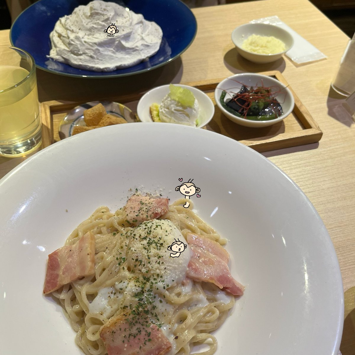 chobipo's tweet photo. 昨日は姪っ子ズと
おしゃれなうどん食べてきました。
おしゃれー( ・∇・) https://t.co/fRB89x3pSc