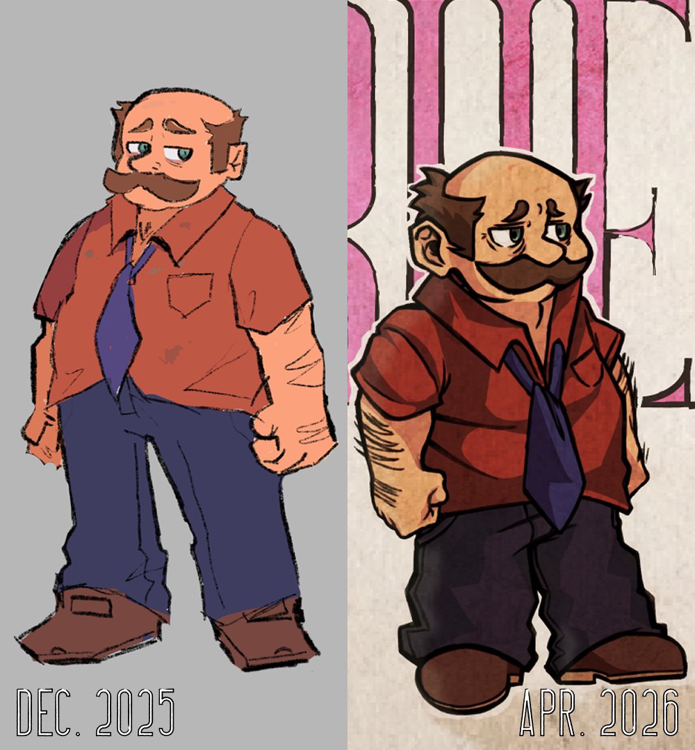 JeffyTLA's tweet photo. Our most well-known characters came through massive changes since their first design introduction in December of last year. Do you guys prefer the new or older designs of these characters? https://t.co/wpm2XngckN