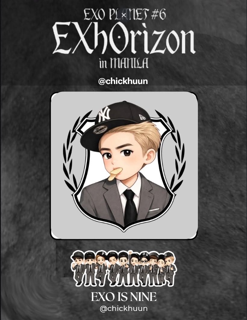 chickhuun's tweet photo. EXO PLANET #6 : EXhOrizon in Manila
Fan Support by @chickhuun 

🗓 July 4 &amp; 5
📍Loc &amp; time: TBA

🫶🏻 EXO Ref Magnets
🫶🏻 RT, Like, &amp; Follow
🫶🏻 Strictly 1:1
🫶🏻 Show this post for on the spot trades only~

See you EXO-Ls 💖

#EXhOrizoninMANILA #EXO #엑소 #EXOisNINE #EXOinManila #EXO https://t.co/0PcuKBLeg5