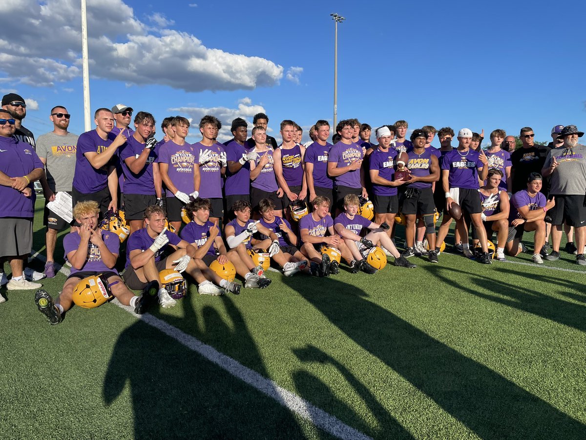 Perez_Sports's tweet photo. Avon defeats Lakota East to win the 7 on 7 State Championship 🏆 

@avoneagles @MJournalSports https://t.co/WlUKUC88Ht
