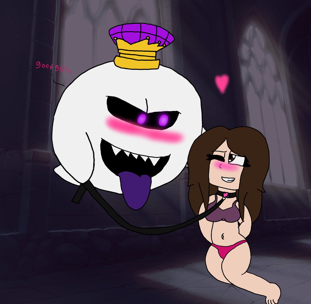 pornanimation2's tweet photo. Phoenix loves to be with this sexy ghost king~ 💗👻 #nsfw #myart https://t.co/l5u2ZHTTJP