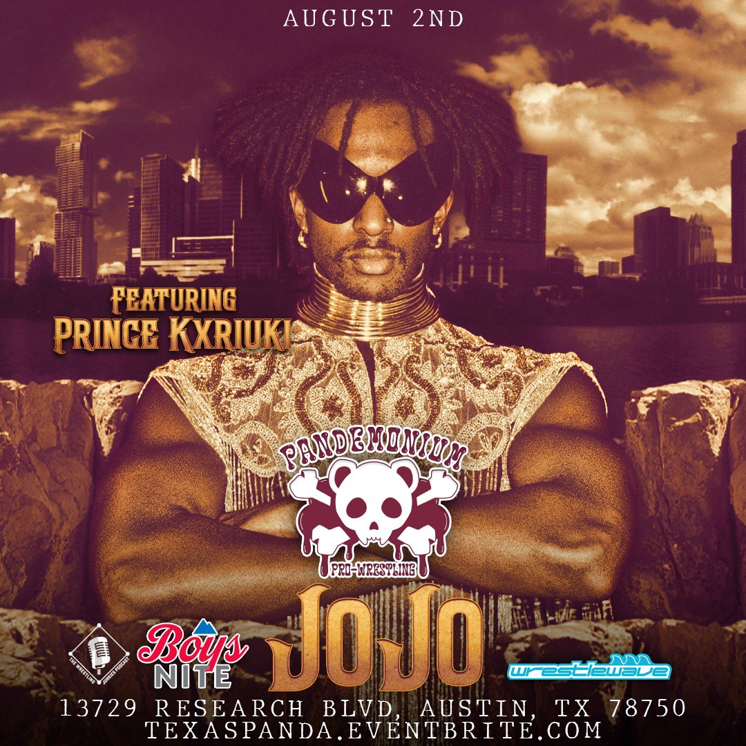 ProPandemonium's tweet photo. 🚨TALENT ANNOUNCEMENT🚨

Prince Kxriuki debuts for Pandemonium in Austin!

August 2nd
https://t.co/PD8eL2GUY8 https://t.co/TZ0Zh6TWpX