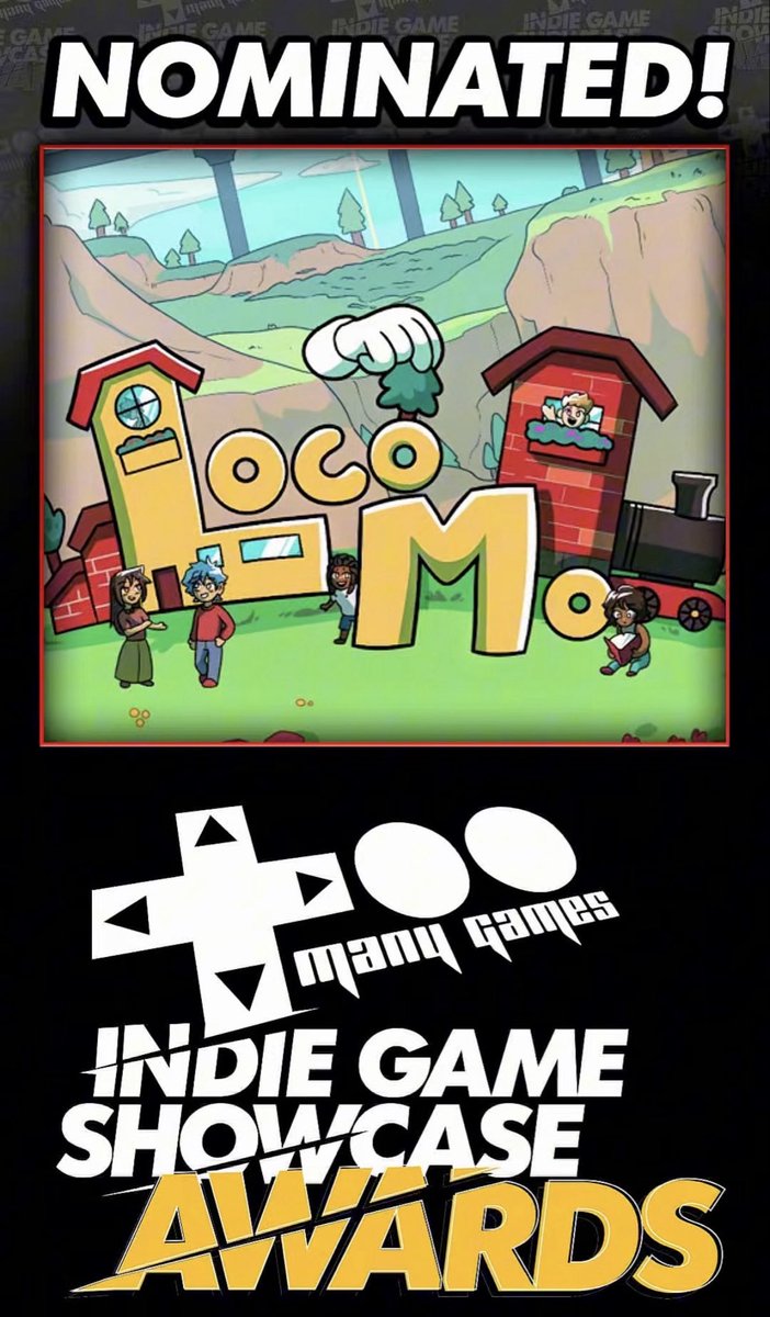 LocoMogame's tweet photo. We are so humbled and excited to announce that LocoMo has been nominated for the Best Sim / Management Award at the TooManyGames Indie Game Showcase!

@TooManyGames #indiegames #cozygames #citybuilder #sandbox 

https://t.co/CfyqAUqisC https://t.co/DTacrcit4V