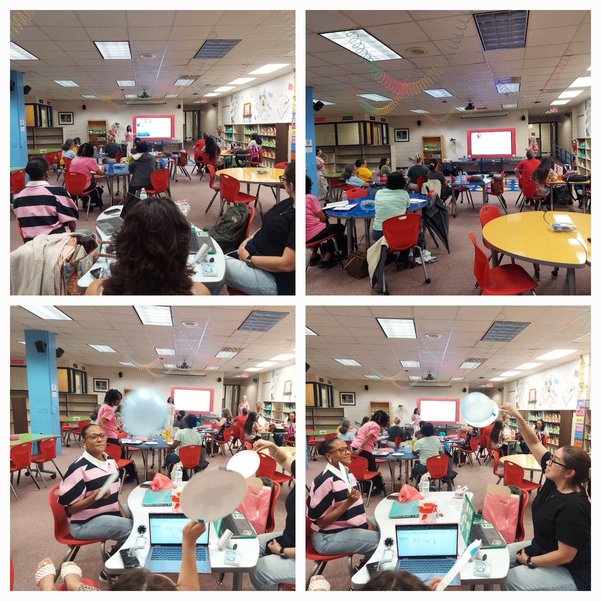 Barela_ECE's tweet photo. Two of our wonderful @HumbleISD_ESS OTs are back this summer to boost our @HumbleISD_PREK teachers’ toolkits with fun, targeted @SavvasLearning #3CheersForPK strategies to get our littlest learners’ fine motor skills strong and confident!
@HumbleISD @HumbleISD_PL https://t.co/xFplck1lXk