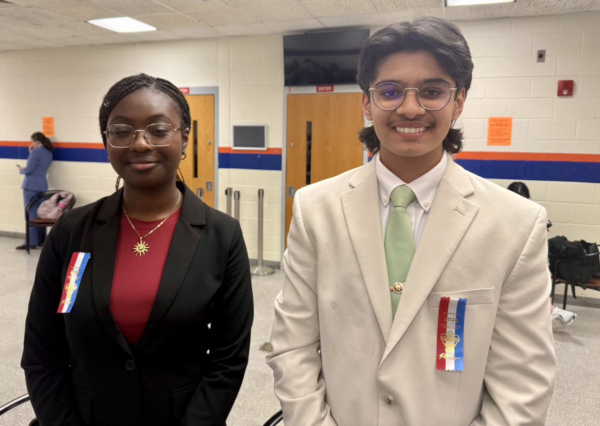 ahsspeechteam's tweet photo. DAY 1 of National Speech and Debate Tournament in Richmond, Virginia in the books. Back at it tomorrow morning! https://t.co/9R4SGYvjyP