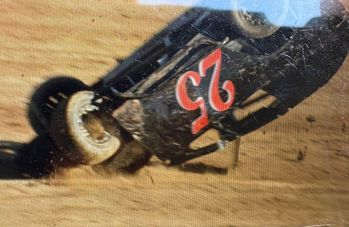 JimBalentine's tweet photo. Cody Mccombs flips his mod lite at @wcsohio  during Ohio speedweek . He was ok https://t.co/Ao5oP8IUbj