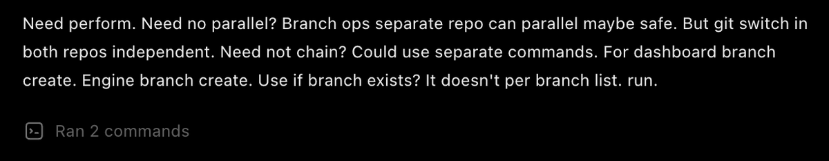 juugggernaut's tweet photo. need less output token?

gpt 5.5 started doing this on its own wthelly https://t.co/aKA6U6AmDm