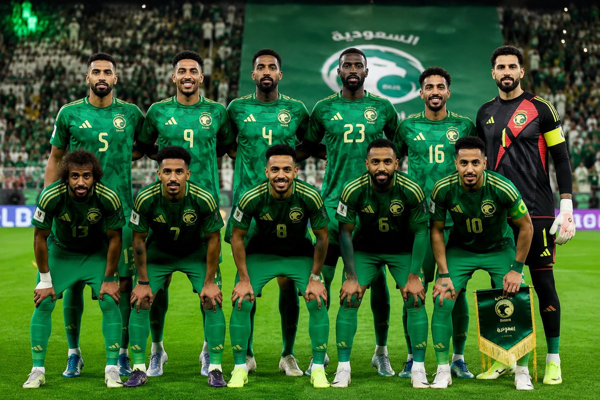 acbkxncf's tweet photo. مباراة #المنتخب_السعودي لكرة القدم أمام منتخب أوروغواي في الجولة الأولى من دور المجموعات في كأس العالم 2026 ستقام فجر الليلة الثلاثاء 16 يونيو عند الساعة 1:00 صباحًا بتوقيت مكة المكرمة 🇸🇦 https://t.co/Ii4y5AiMnk