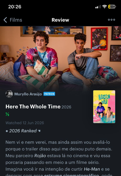eilishugo's tweet photo. já vi gente logando filme no letter sem ter visto ele inteiro, mas agora ver o trailer do filme, logar e avaliar ele é novidade https://t.co/42wqQnKeyT